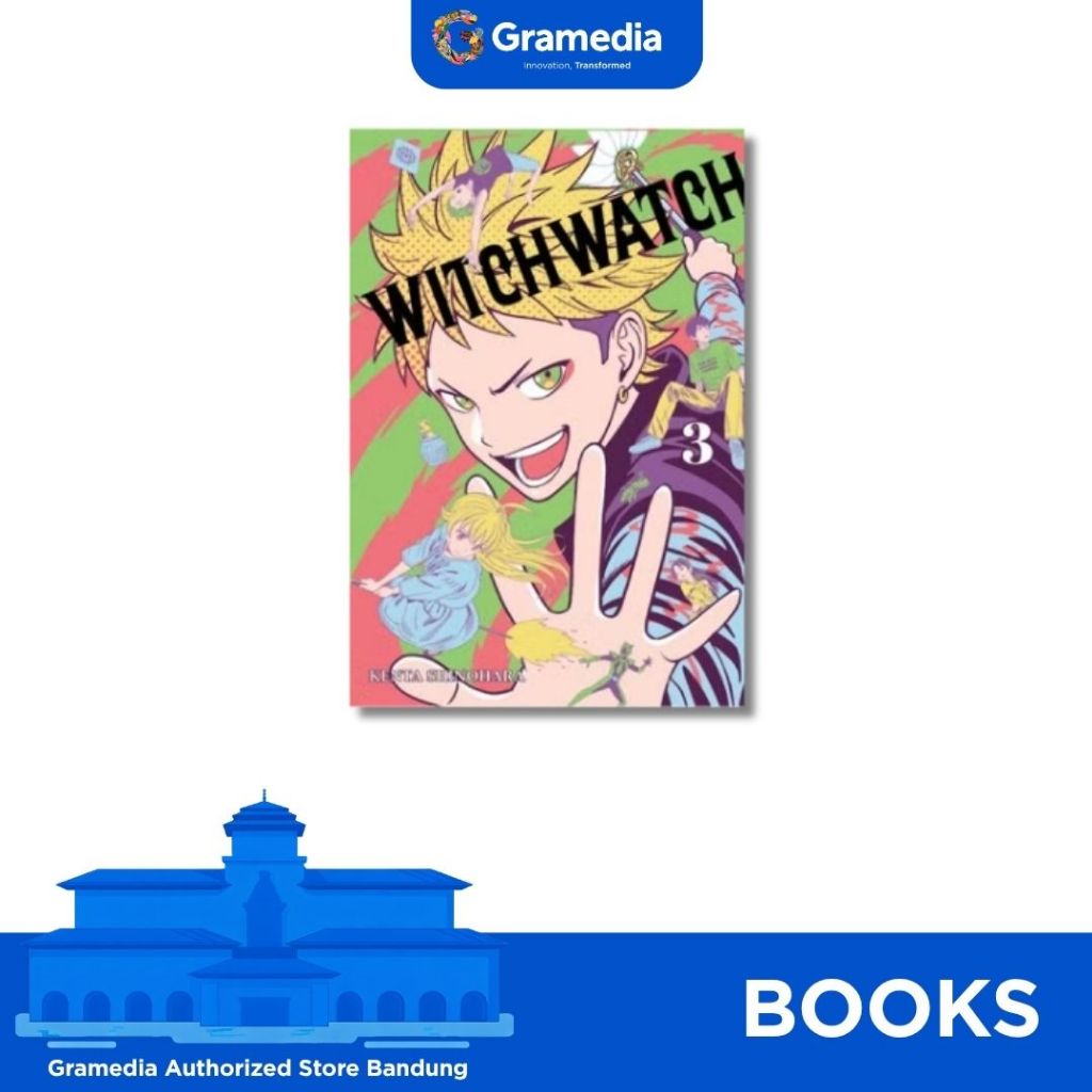 Gramedia Bandung - Witch Watch 3