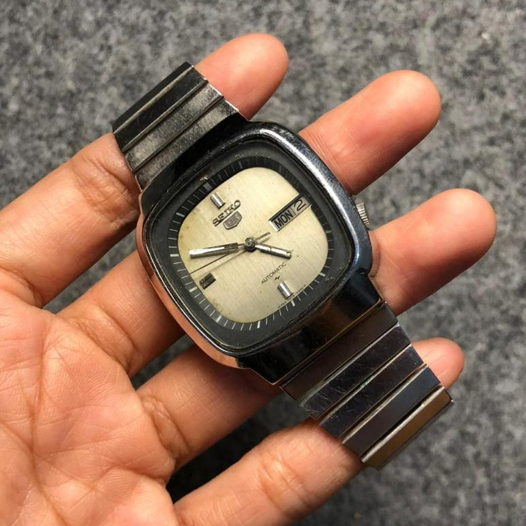 Jam tangan automatic seiko 5 automatic second original