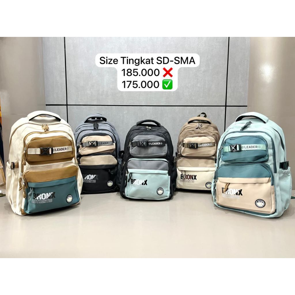 Tas ransel korea sd-sma anak laki-laki