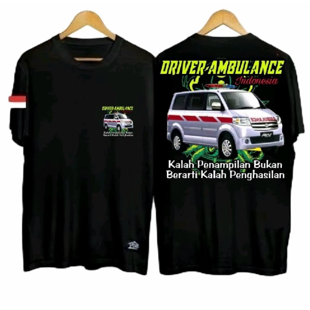 KAOS DISTRO DRIVER AMBULANCE INDONESIA
