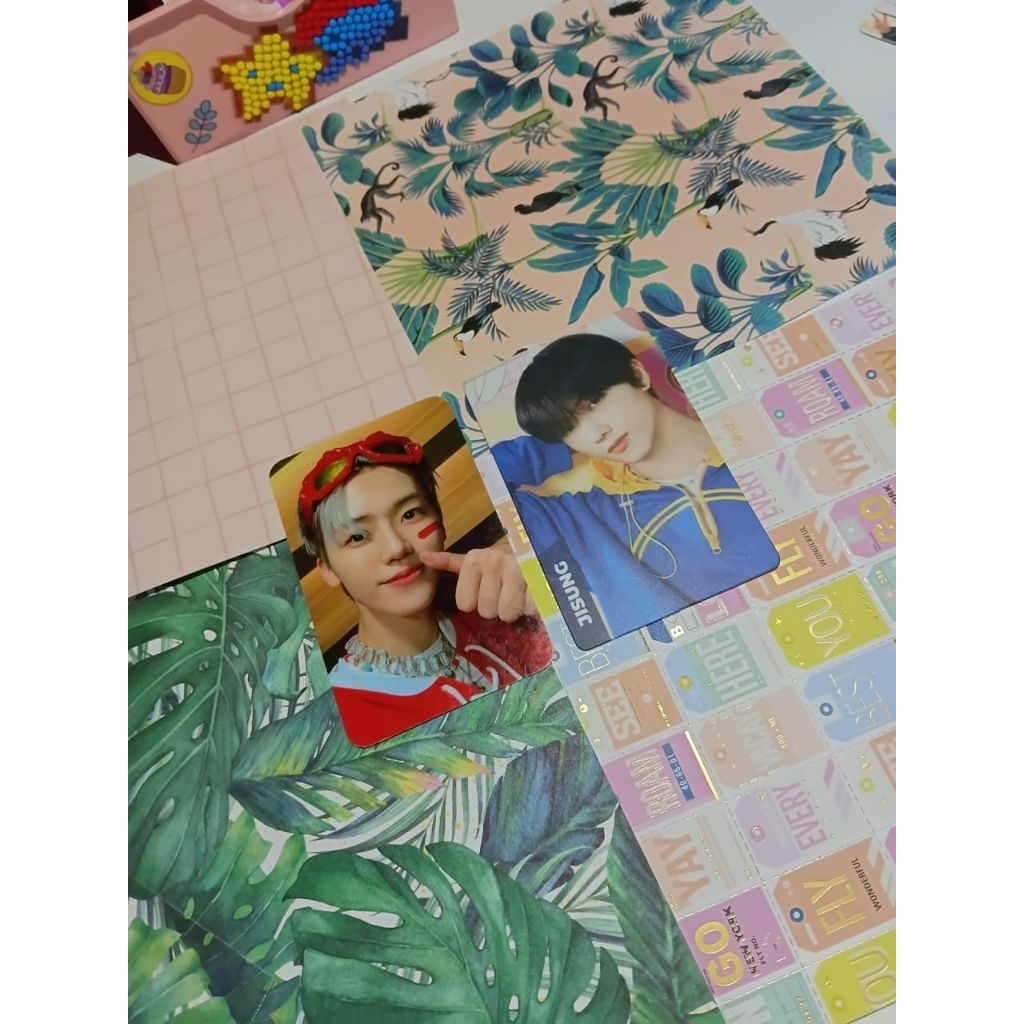 PHOTOCARD OFFICIAL JAEMIN WINTER MINI ALBUM CANDY, JISUNG TOS TOS