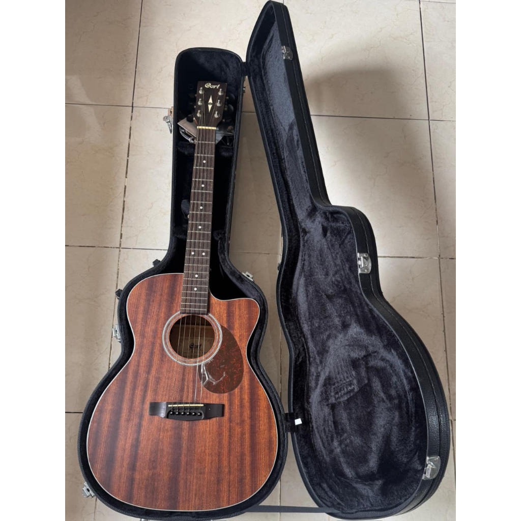 Gitar Akustik Elektrik CORT AS OC4 ALL MAHOGANY