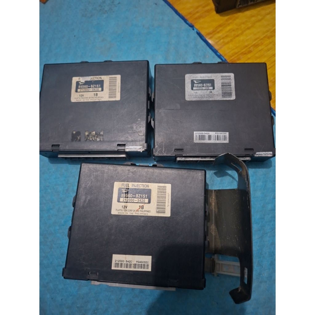 Ecu Computer Mesin Avanza Kode BZ151Original Copotan