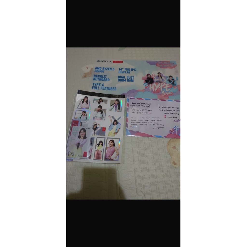 merchandise jkt48 x axio