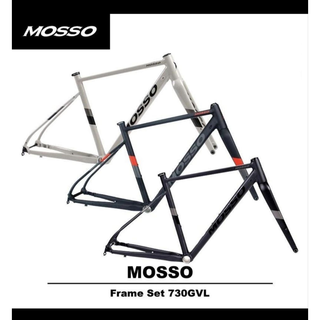 Frameset Gravel Mosso 730 GVL 700C New Original 100%
