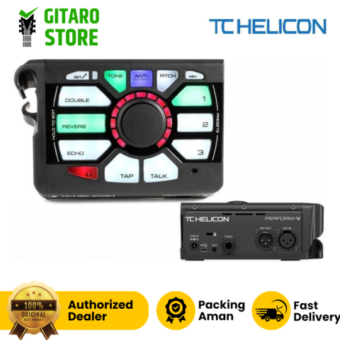 Efek Vokal TC Helicon Perform V Vocal Effect Mount Vokal Processor