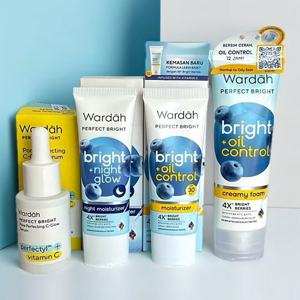 Wardah Paket Hemat Perfect Bright 4in1 [BISA COD]
