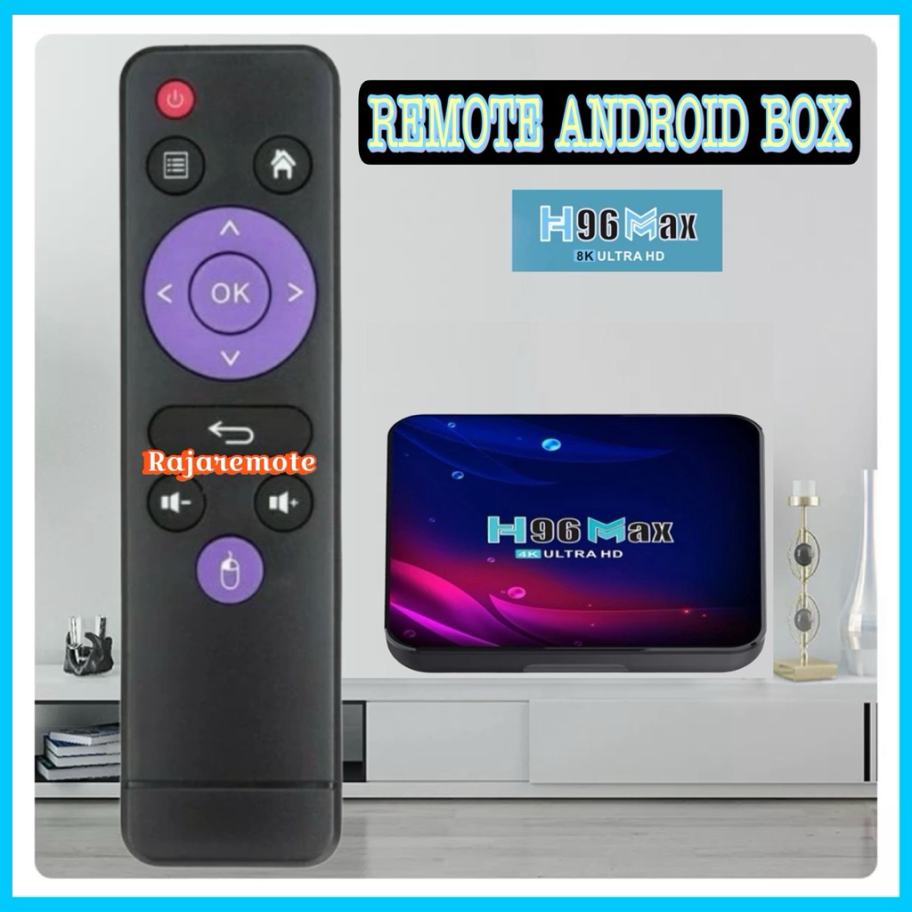 REMOT REMOTE ANDROID BOX H96MAX