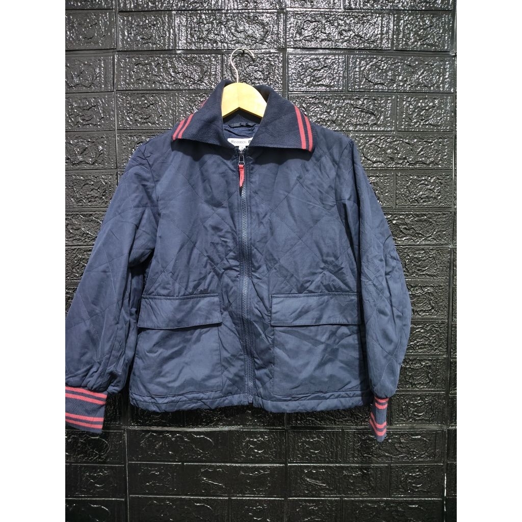 UNIQLO JW Anderson Padded Blouson Jacket in Navy Blue Size S