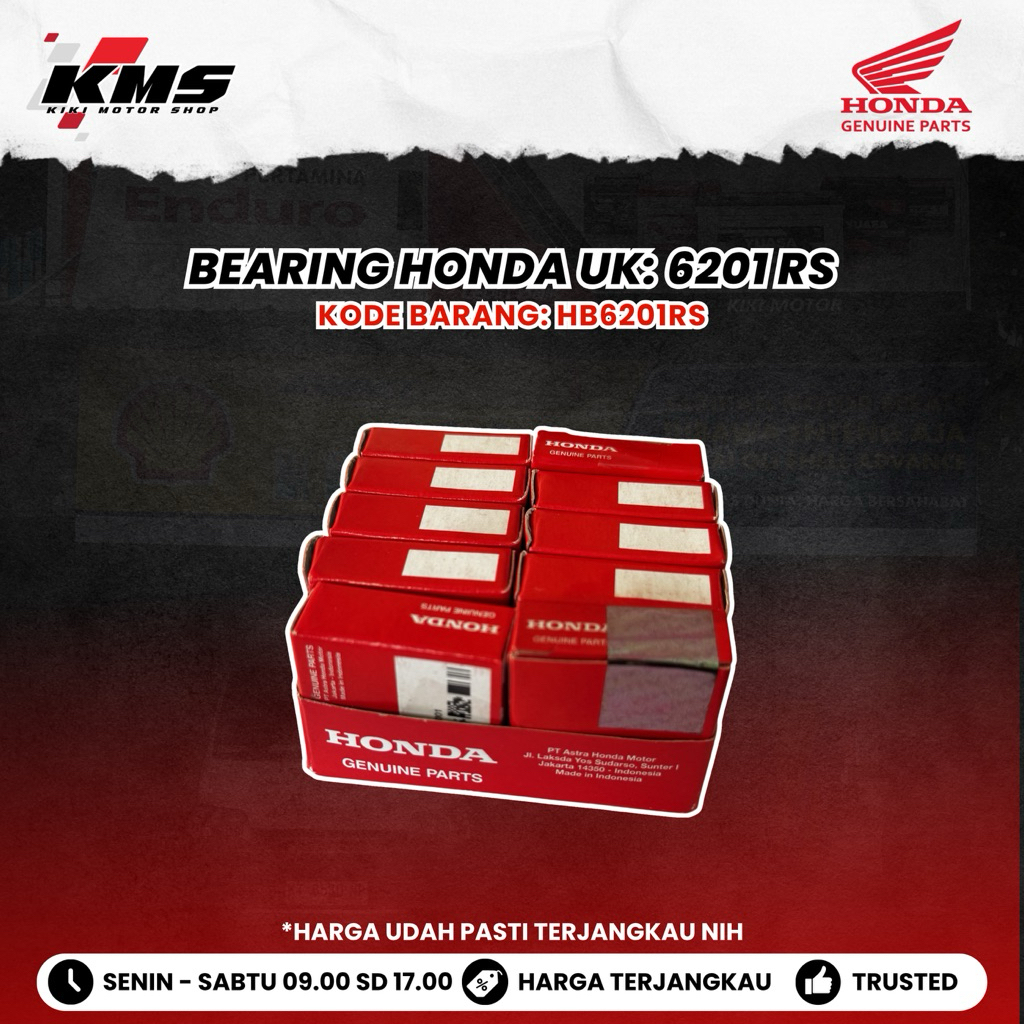 Laher bearing roda asli honda 6201RS