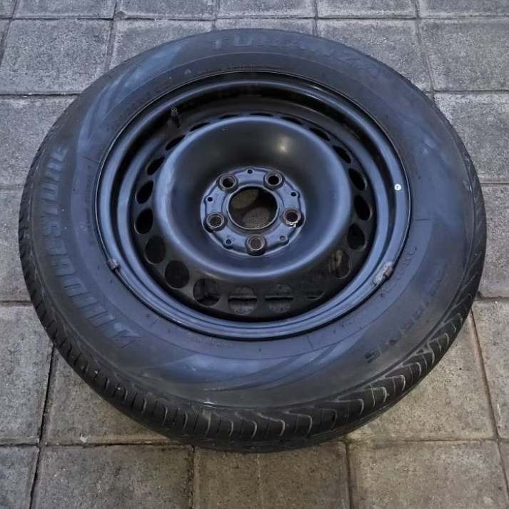 Velg Kaleng 15 Inch OEM Mercedes Benz W203 Mercy C180 C200 C230 C240 PCD 5 × 112 R15 Serep 1pc