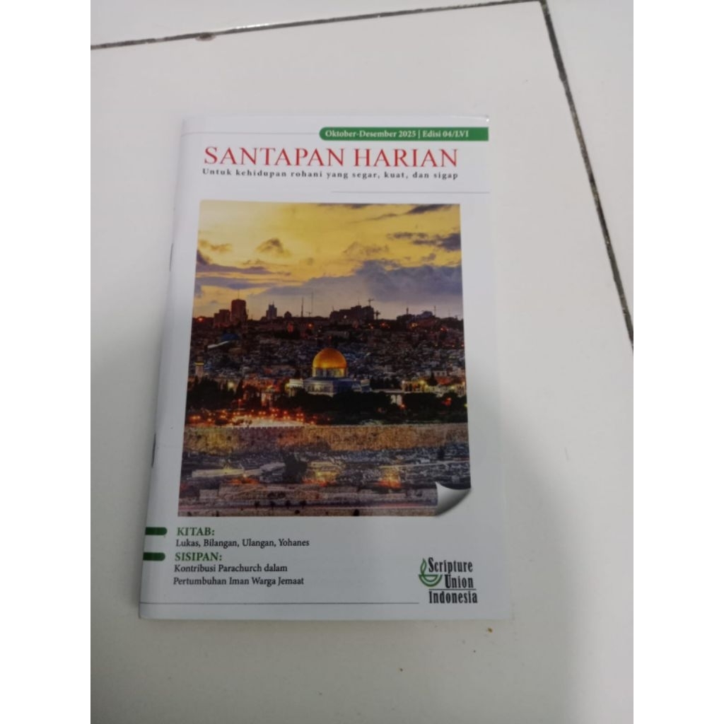Renungan Santapan Harian Oktober Desember 2025