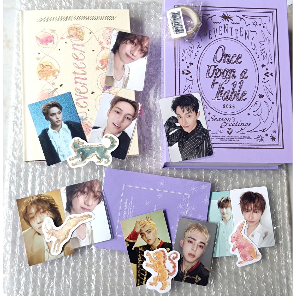 SEASON GREETING 2026 CARATLAND MEMORYBOOK SEVENTEEN OFFICIAL BINDER CARGEN 4 PHOTOBOOK BDAY SCOUPS P