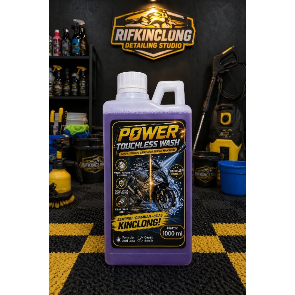 POWER TOUCHLESS WASH pH 14