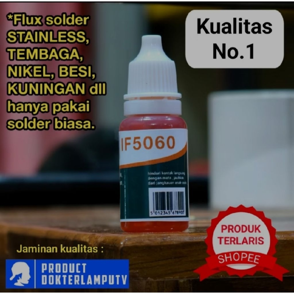 FLUX NO.1 UNTUK STAINLESS DLL INFINITY FLUX kecuali ALUMINIUM