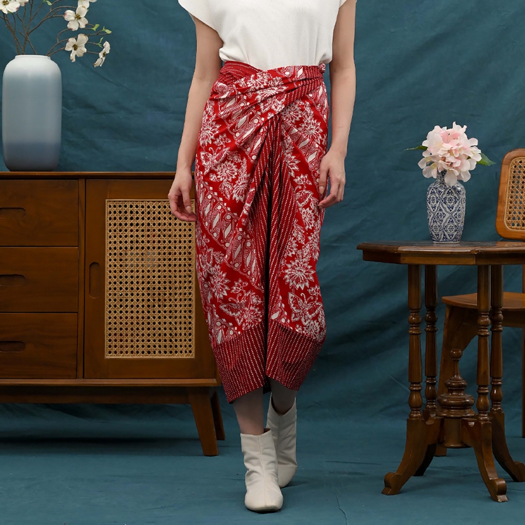 NONA RARA - Lilit Encim P0678, Rok lilit batik wanita modern