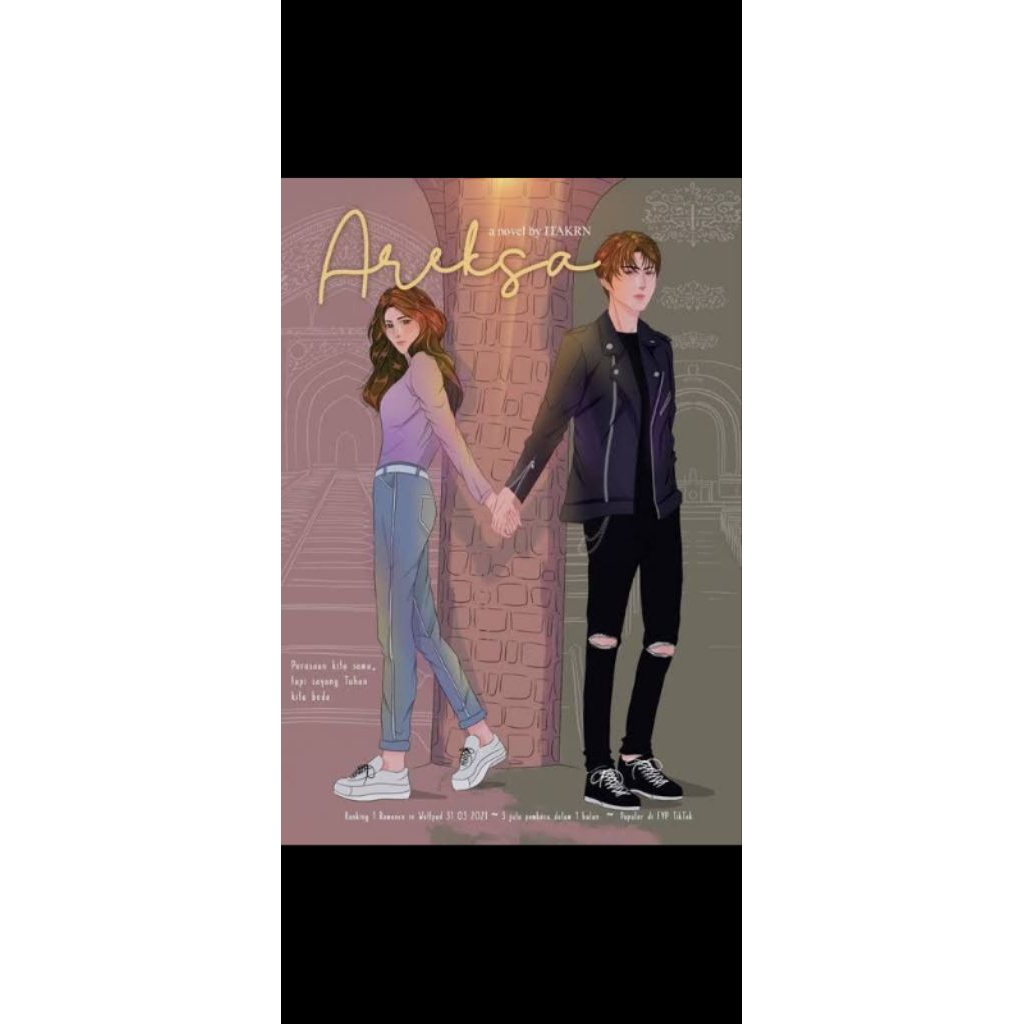 preloved novel areka & samuel by itakrn (sampul lama)