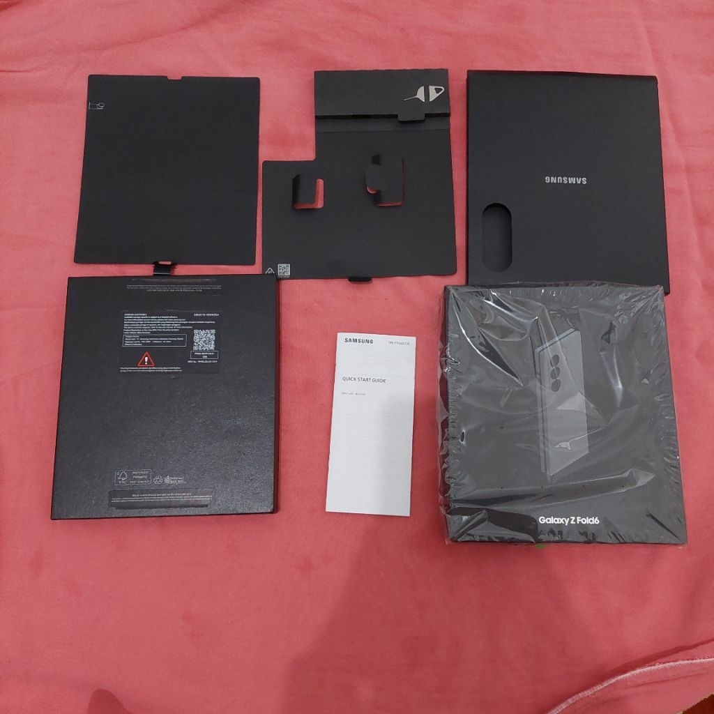 DUS BOX SAMSUNG Z FOLD 6 SILVER BEKAS ORI COPOTAN ASLI