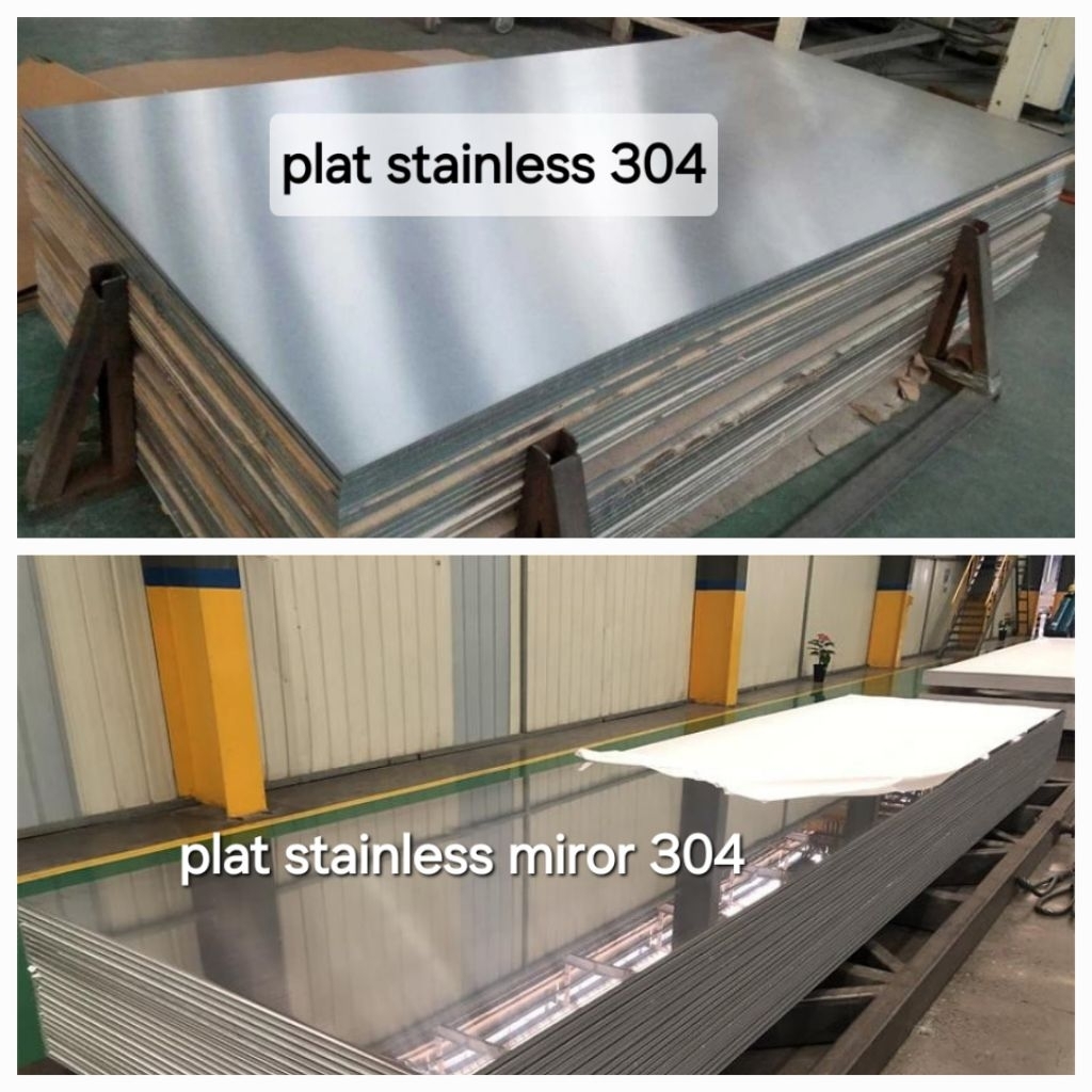 plat stainless lembaran 304 0,5mm4×8