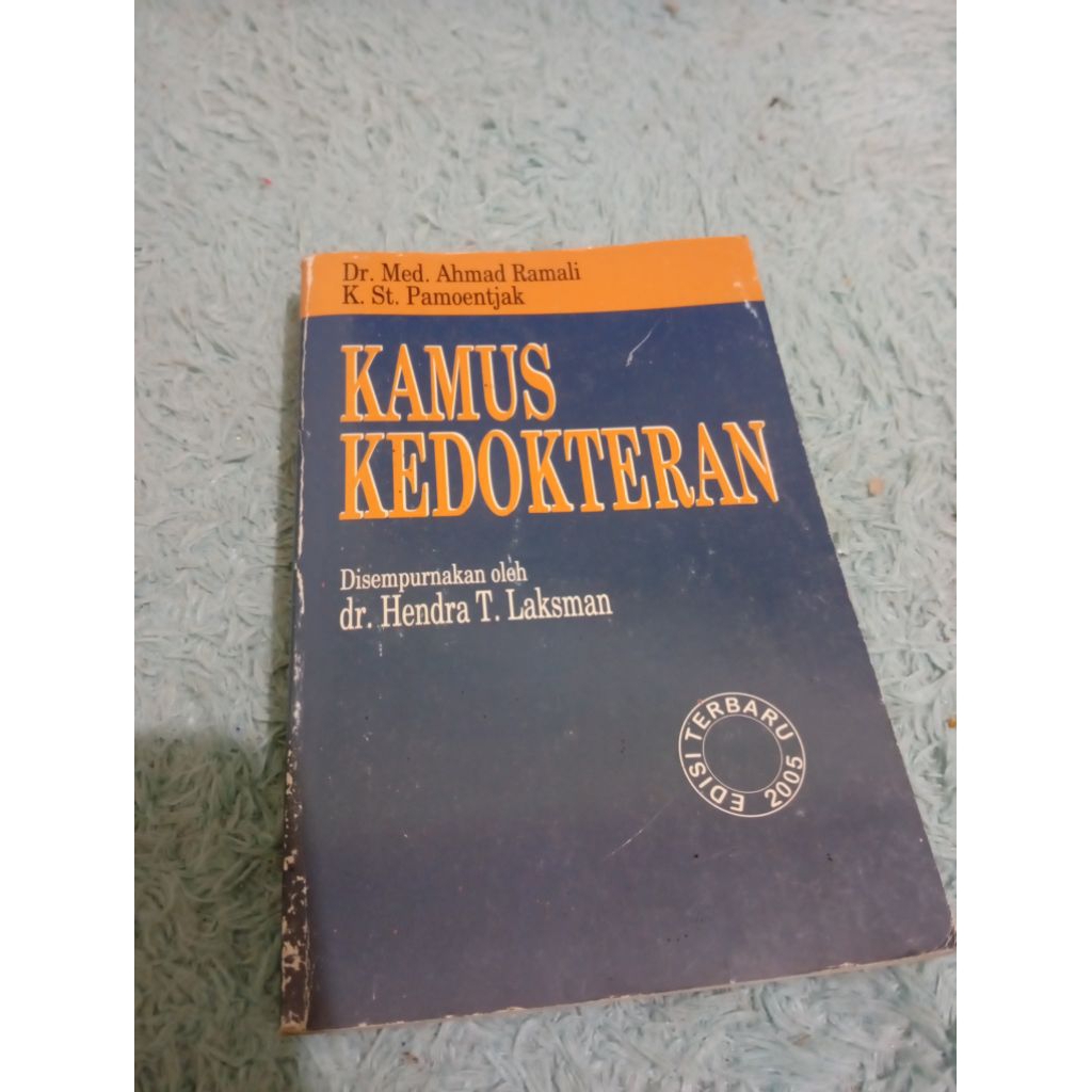preloved buku kamus kedokteran lengkap