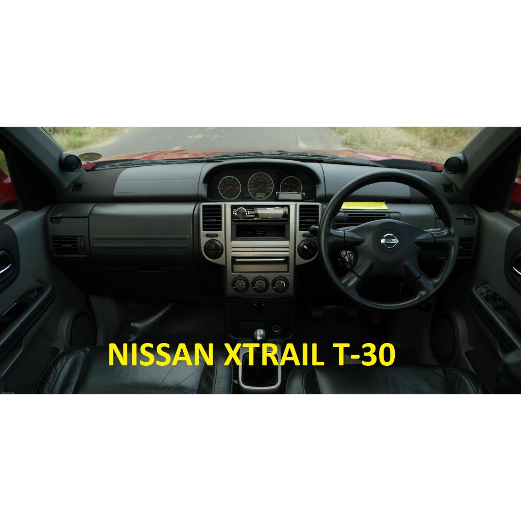 cover setir nissan xtrail T-30 2000-2007 original leather kulit hitam full custom