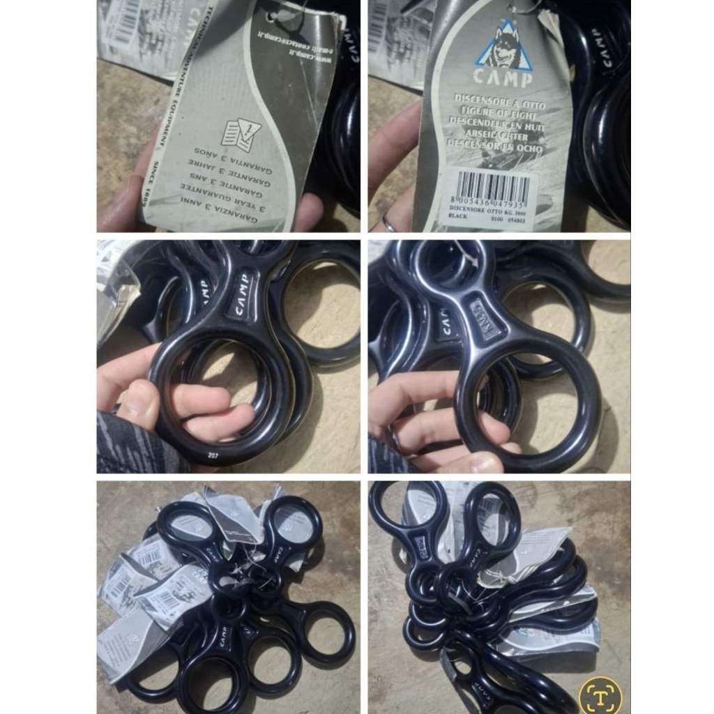 FIGURE 8 MERK CAMP MADE IN ITALY