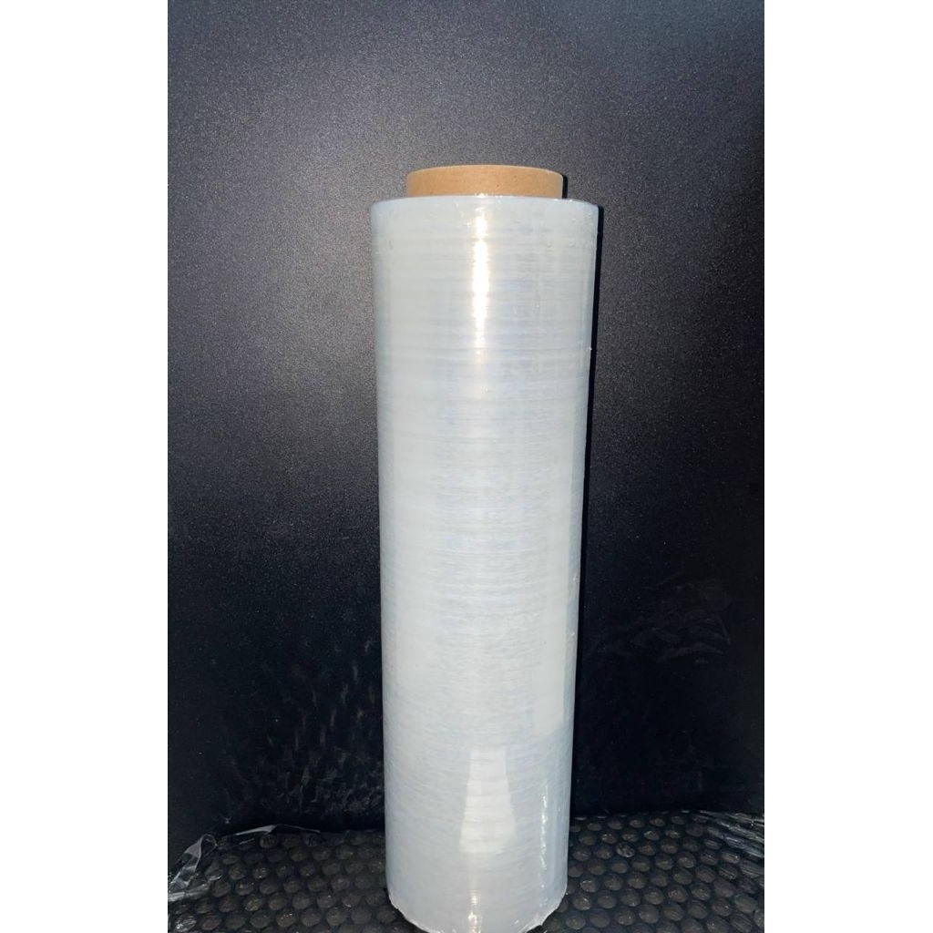 Stretch Film Plastik Wrapping Barang 50 cm x 125 Yard Tebal Kuat - wrapping bening
