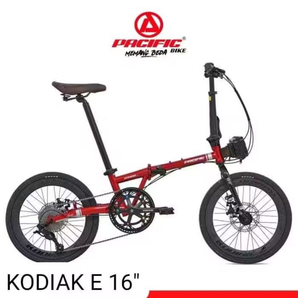 Sepeda lipat kodiak E by Pacific