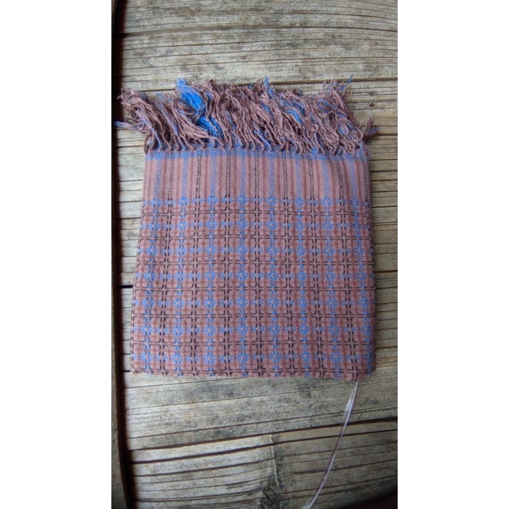 kain tenun baduy motif full warna sintetis