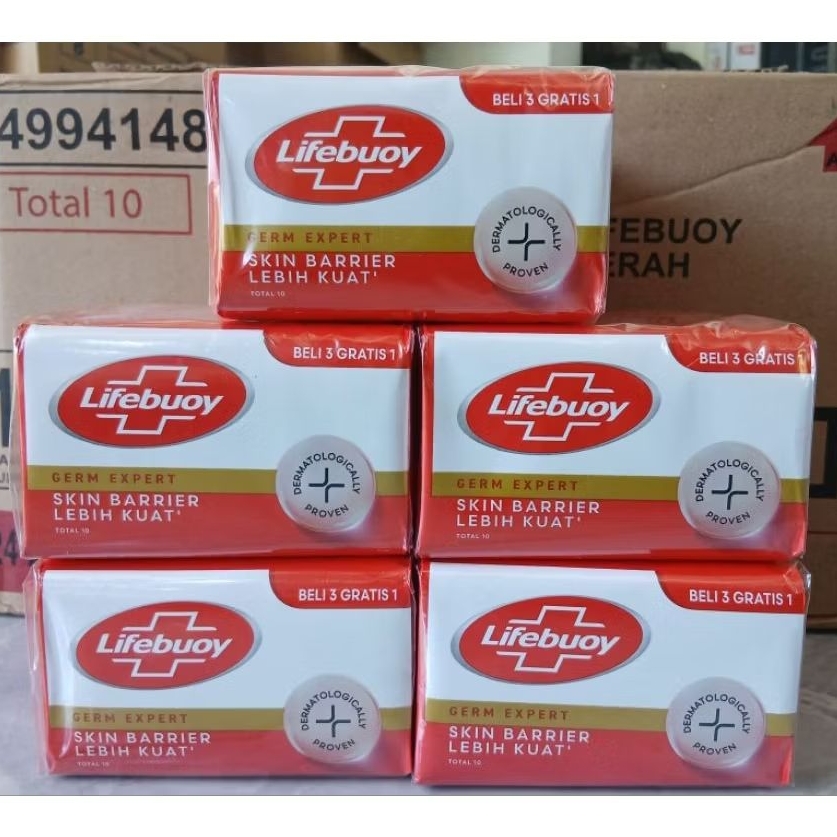 (8 Pcs) Sabun Batang Lifebuoy BESAR Kemasan 100gr