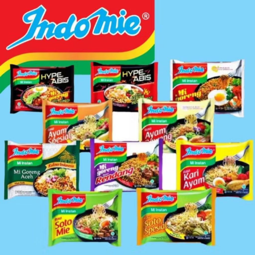 Indomie Mie Instan All Varian