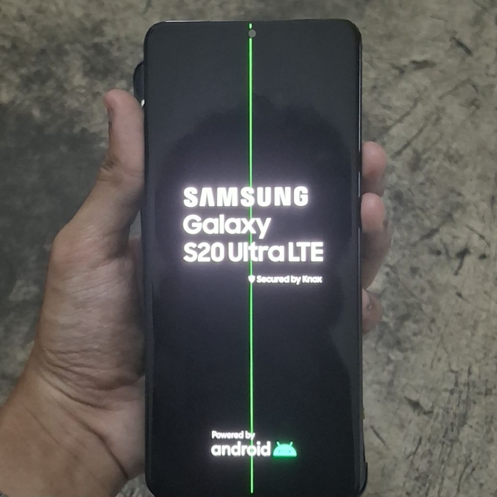 LCD SAMSUNG GALAXY S20 ULTRA 5G - G988 ORIGINAL SECOND COPOTAN MINUS GARIS 1