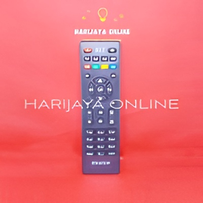 REMOTE REMOT STB RECIEVER DVB-T2 MATRIX APPLE HD MERAH