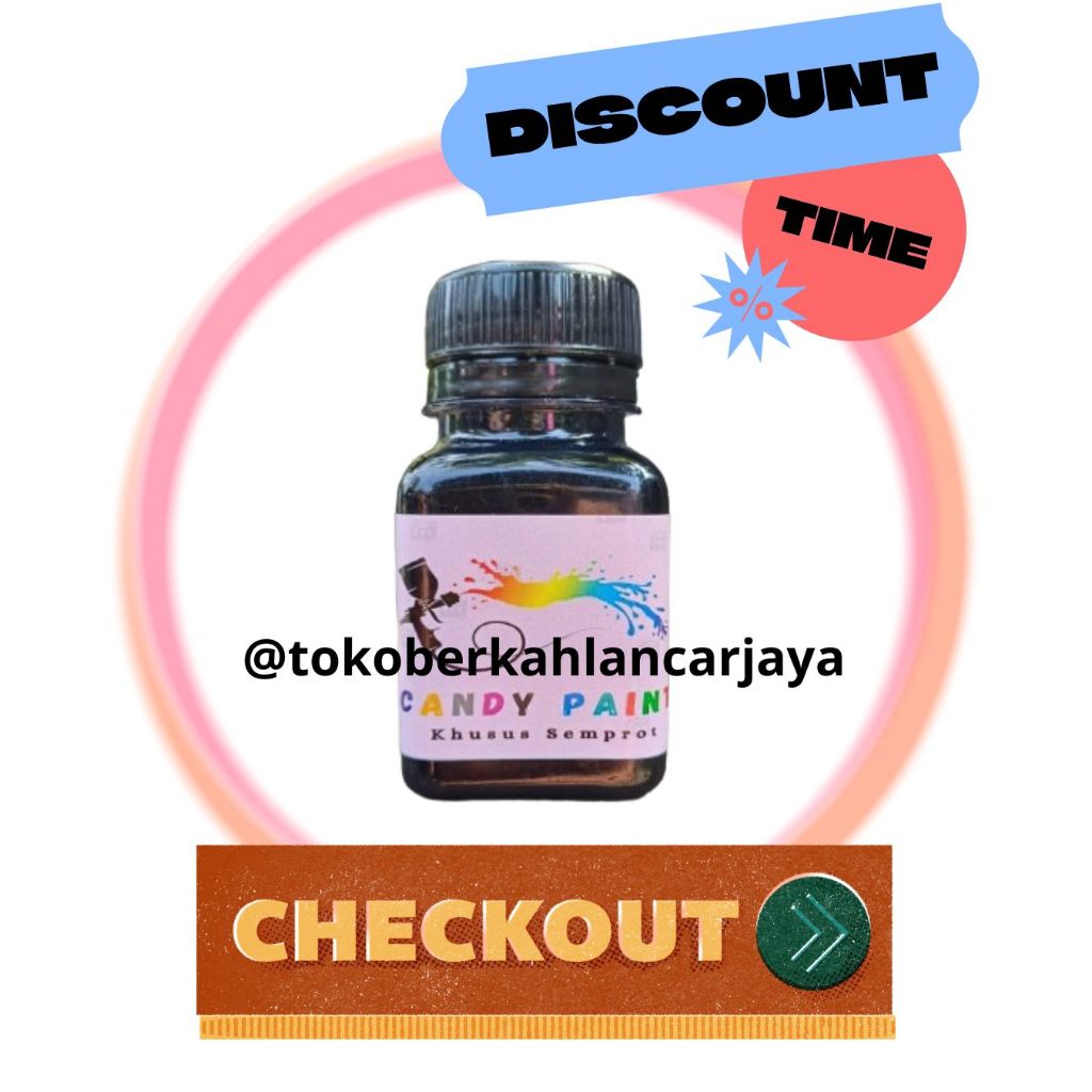 (SEMPROT) 50 ML CAT CHROME CANDY PAINT CAT PEWARNA LOGAM CHROME CAT CHROME PELAPIS VELG MOTOR