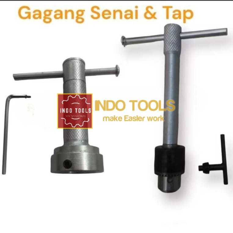 Gagang Tap and senai manual / holder senai / handle tap / Alat bengkel