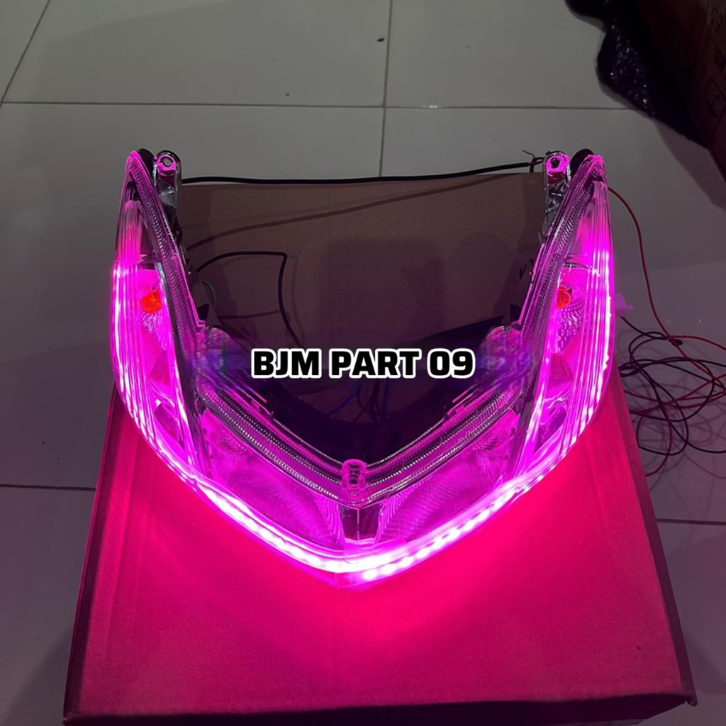 Lampu Sen Sein Mio New Smile Custom alis running dan sein tinggal pasang