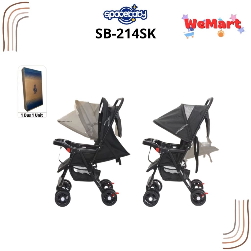 STROLLER SPACEBABY 214SK // STROLLER BAYI