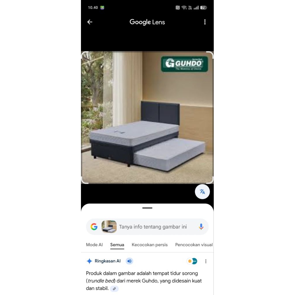 Kasur Springbed guhdo new prima 3in1