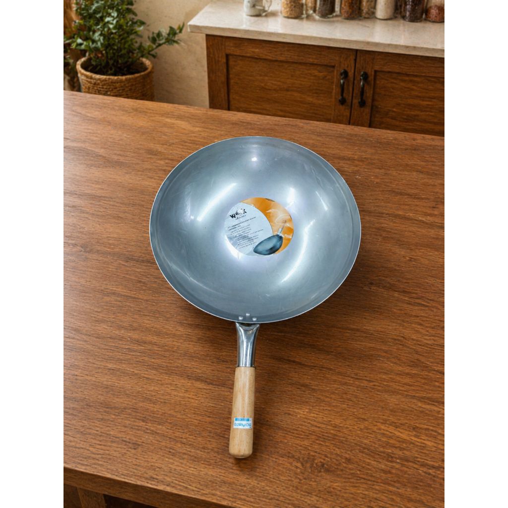 Kuali/Wok Master/Iron Wok 38 Cm