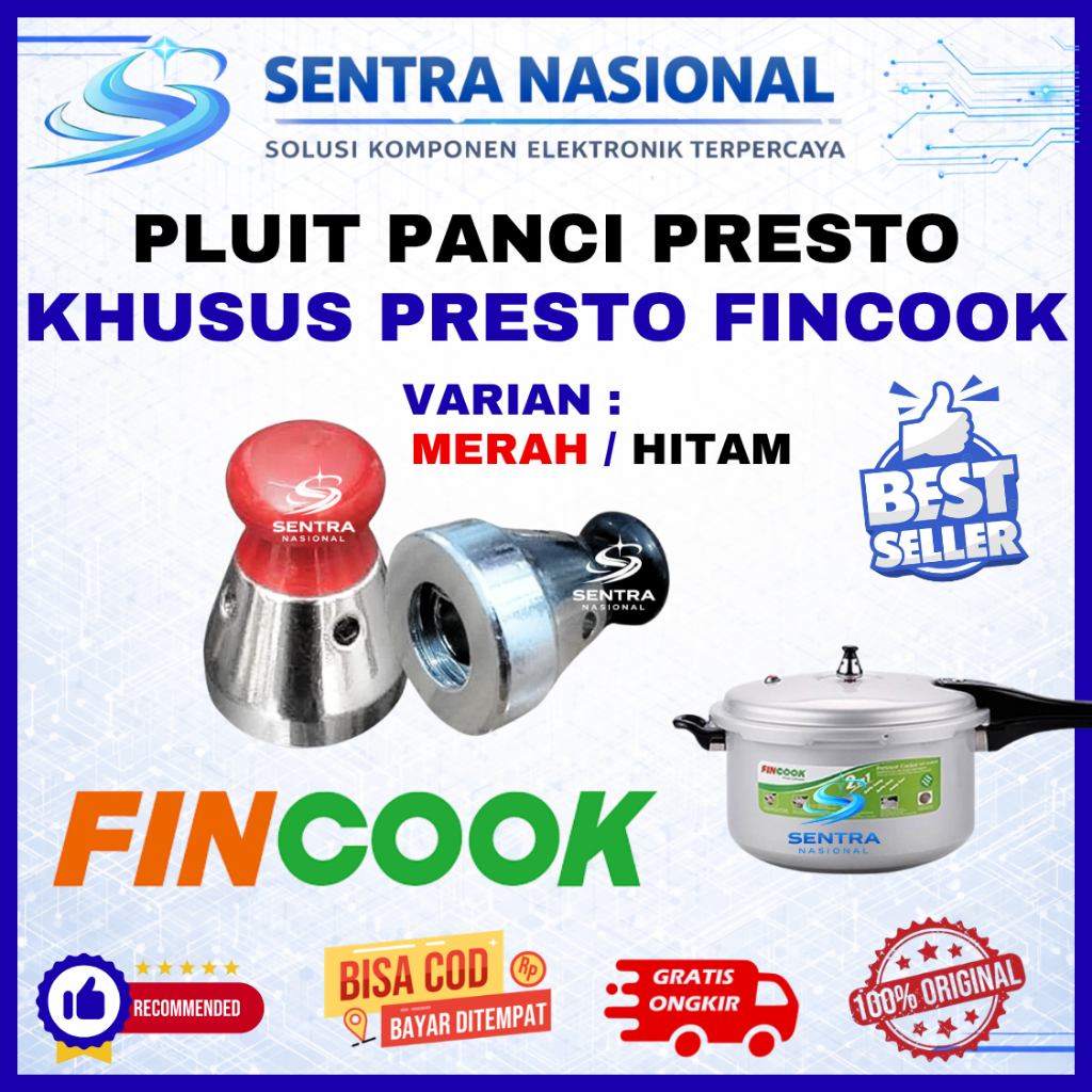 PLUIT TUTUP UAP PANCI PRESTO FINCOOK ORIGINAL | PLUIT PRESTO FINCOOK ASLI | PELUIT PRESTO FINCOOK SE