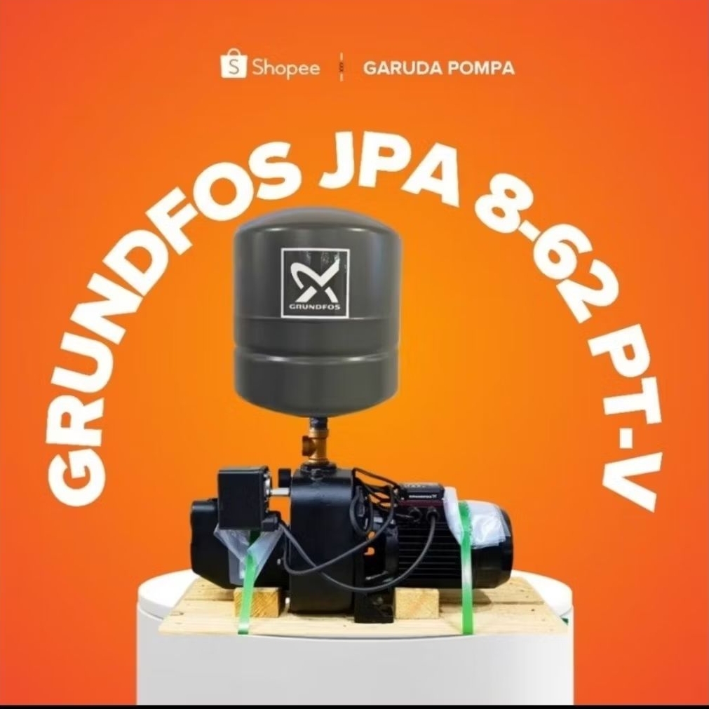 Grundfos JPA 8-62 Ptv pompa air sumur dangkal
