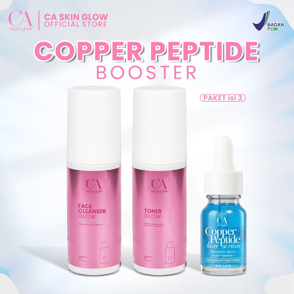 Paket Copper Peptide Booster isi 3 CA SKIN GLOW