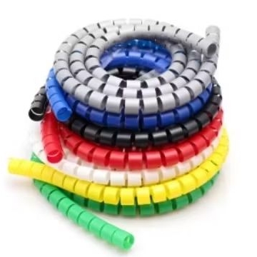Cover Pelindung Kabel Flexible Model Spiral Panjang Organizer Cover Pelindung Tali Setrika Agar Tida