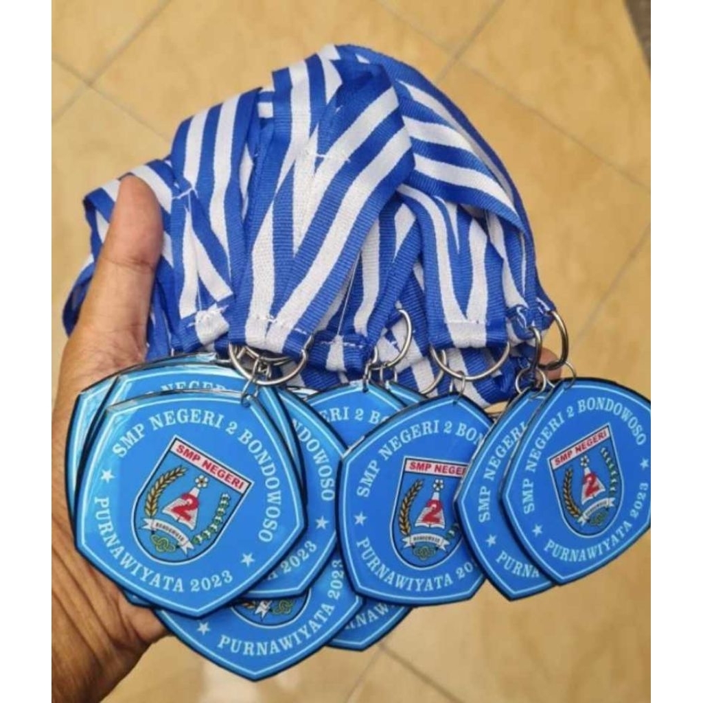 Medali Wisuda TK SD SMP SMA Custom