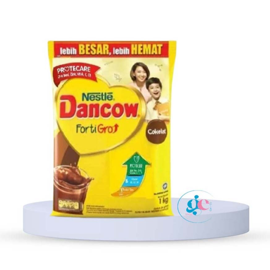 Dancow Fortigro Cokelat Susu Bubuk 1000 Gr