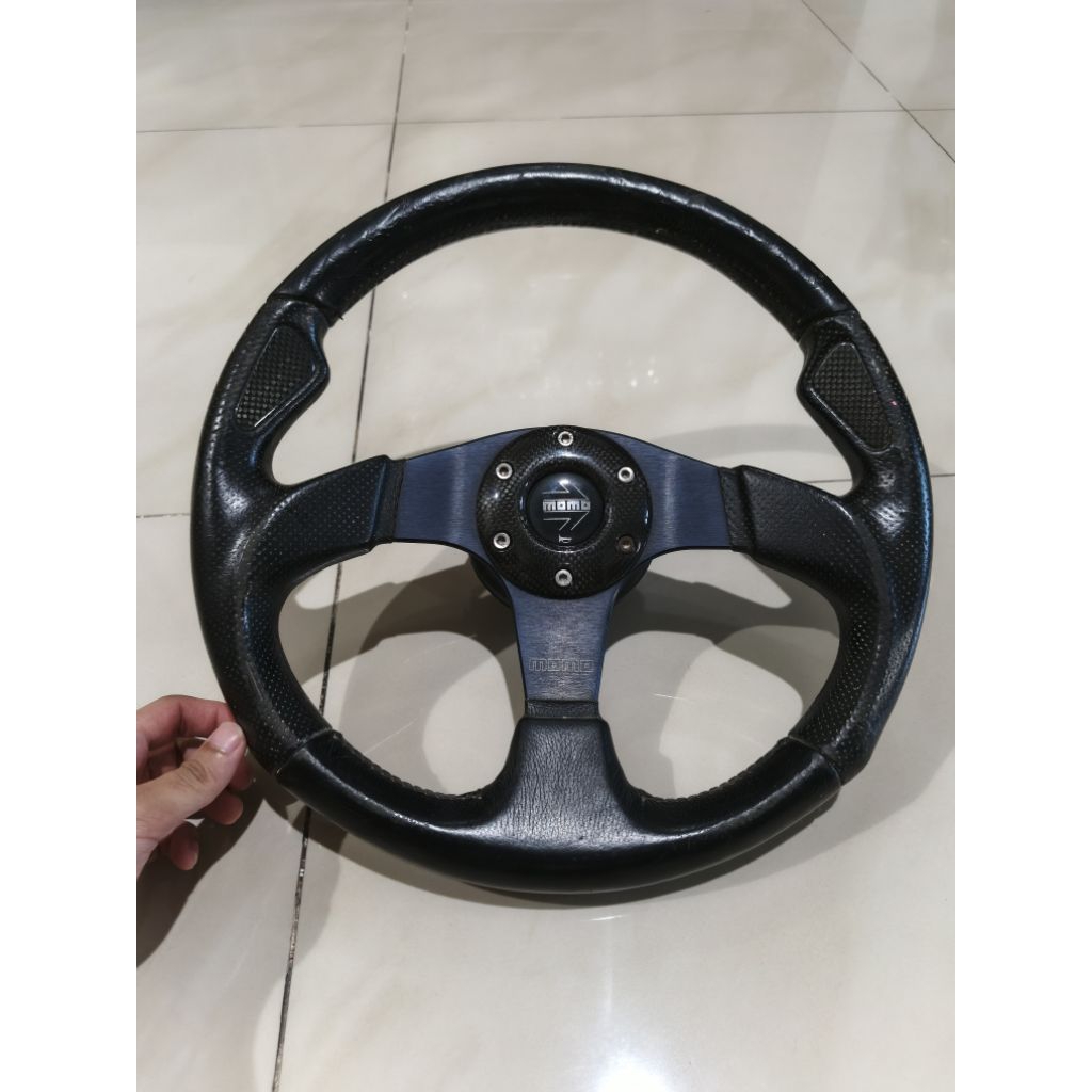 Stir Momo Carbon jet black Ori Italy