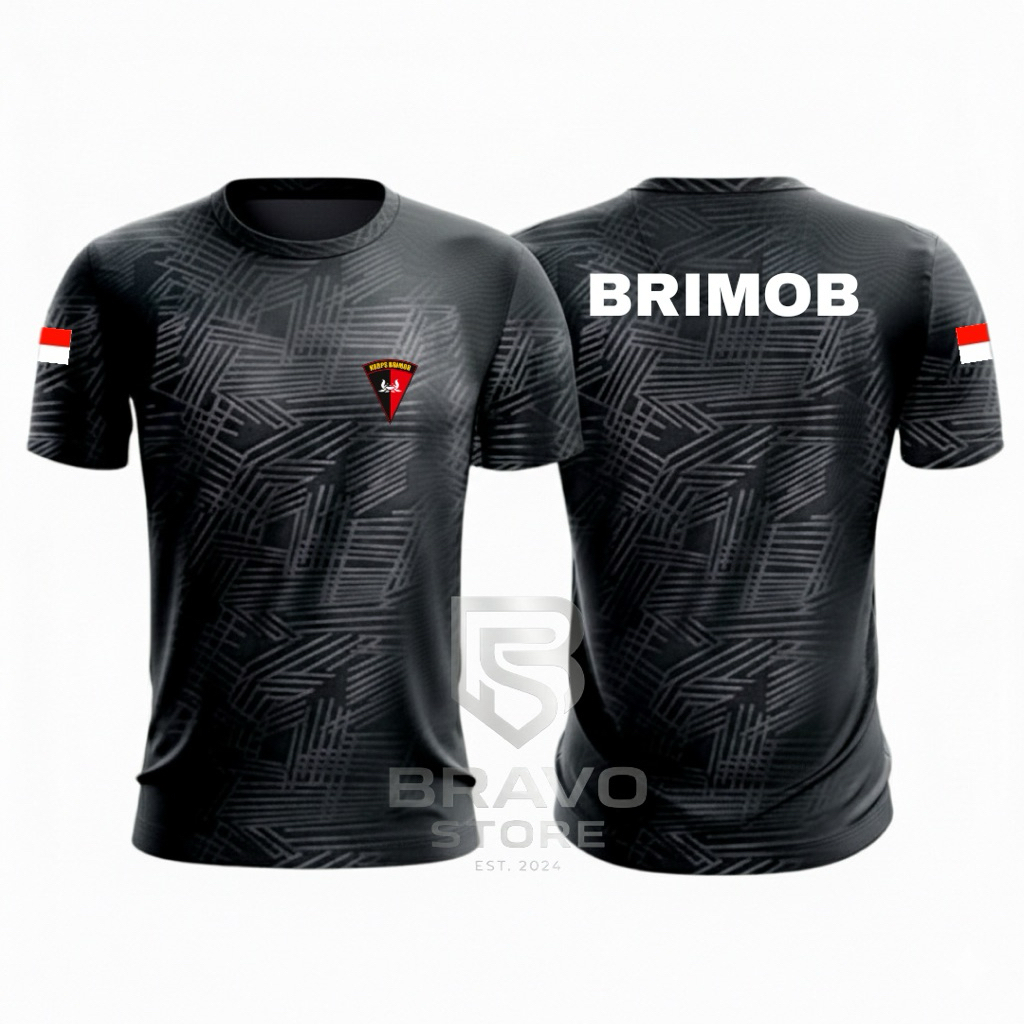 kaos jersey brimob untuk Nusa dan Bangsa/ kaos jersey brimob / kaos dalam embos jersey brimob
