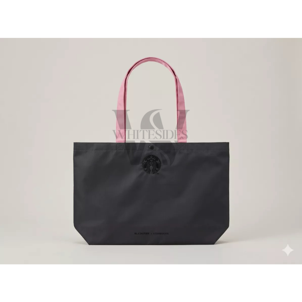Totebag - Starbucks Blackpink Collection Edition Whole Bean 250gr gram VIA Instant 12 Sticks 3 Stick