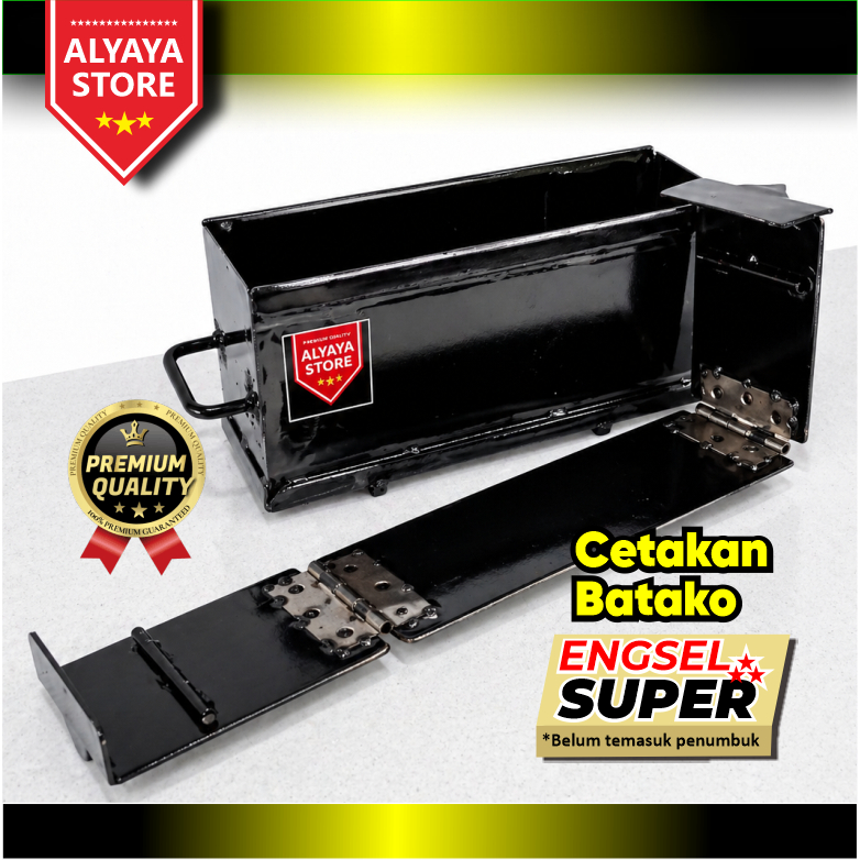 CETAKAN BATAKO ENGSEL SUPER 30x15x10 berkualitas SUPER #batako #bangunan