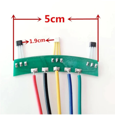 Modul Sensor BLDC Hall sensor 213 60 120 deg 314 Hall Roda Sepeda listrik
